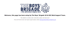 Desktop Screenshot of 51birmingham.boys-brigade.org.uk