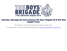 Tablet Screenshot of 2uxbridge.boys-brigade.org.uk