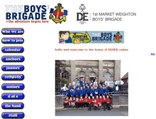 Tablet Screenshot of 1marketweighton.boys-brigade.org.uk