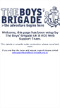 Mobile Screenshot of 3hemelhempstead.boys-brigade.org.uk