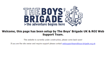Tablet Screenshot of 4bromley.boys-brigade.org.uk