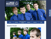 Tablet Screenshot of portadown.boys-brigade.org.uk