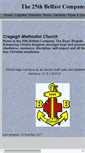 Mobile Screenshot of 25belfast.boys-brigade.org.uk