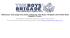 Desktop Screenshot of 1wellington.boys-brigade.org.uk