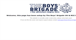 Desktop Screenshot of 3yeovil.boys-brigade.org.uk