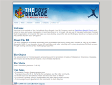 Tablet Screenshot of 3eastkilbride.boys-brigade.org.uk