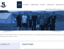 Tablet Screenshot of 5glasgow.boys-brigade.org.uk