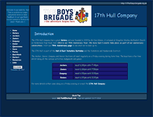 Tablet Screenshot of 17hull.boys-brigade.org.uk
