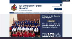 Desktop Screenshot of 1condorrat.boys-brigade.org.uk