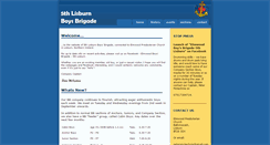 Desktop Screenshot of 5lisburn.boys-brigade.org.uk