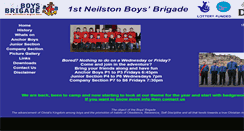 Desktop Screenshot of 1neilston.boys-brigade.org.uk